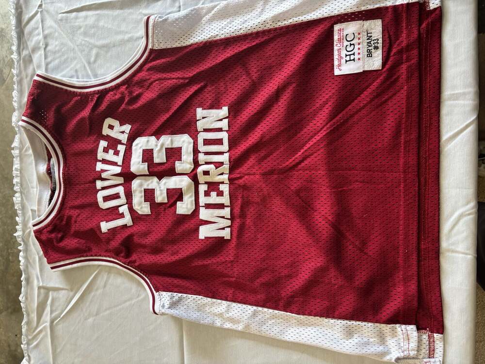 Headgear Classics Kobe Bryant Lower Merion High School #33 Basketball Jersey